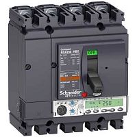 Автоматический выключатель 4П MIC6.2E 100A NSX100HB2 (100кА при 690B) | код. LV433344 | Schneider Electric 